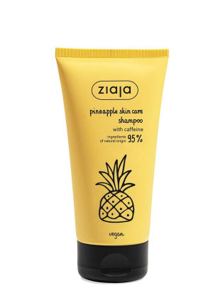 Pineapple shampoo with caffeine by Ziaja® USA Webstore