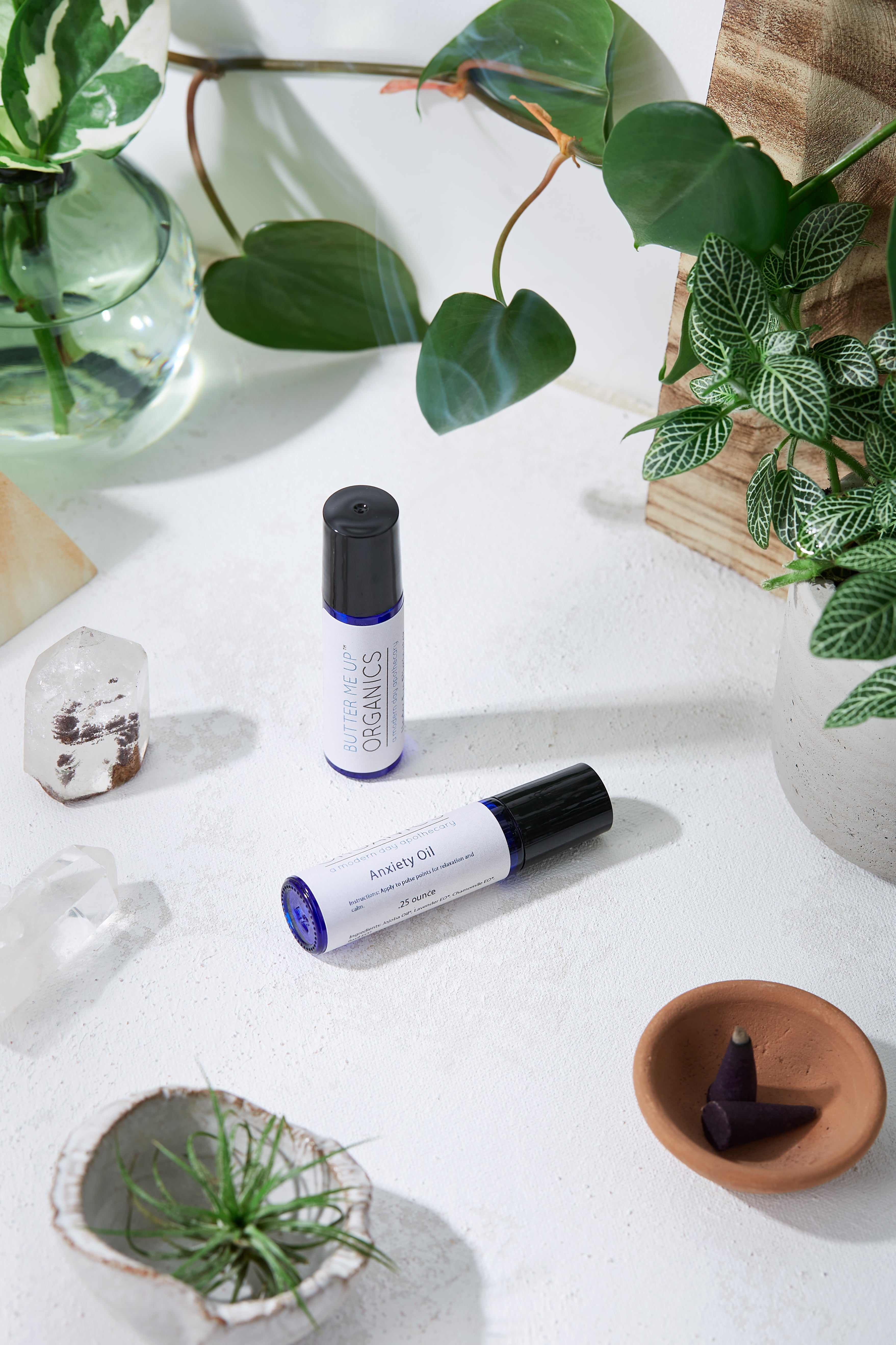 Anxiety Roller Ball / Organic Essential Oils For Anxiety / Anxiety Depression / Butter Me Up Organics by Butter Me Up Organics