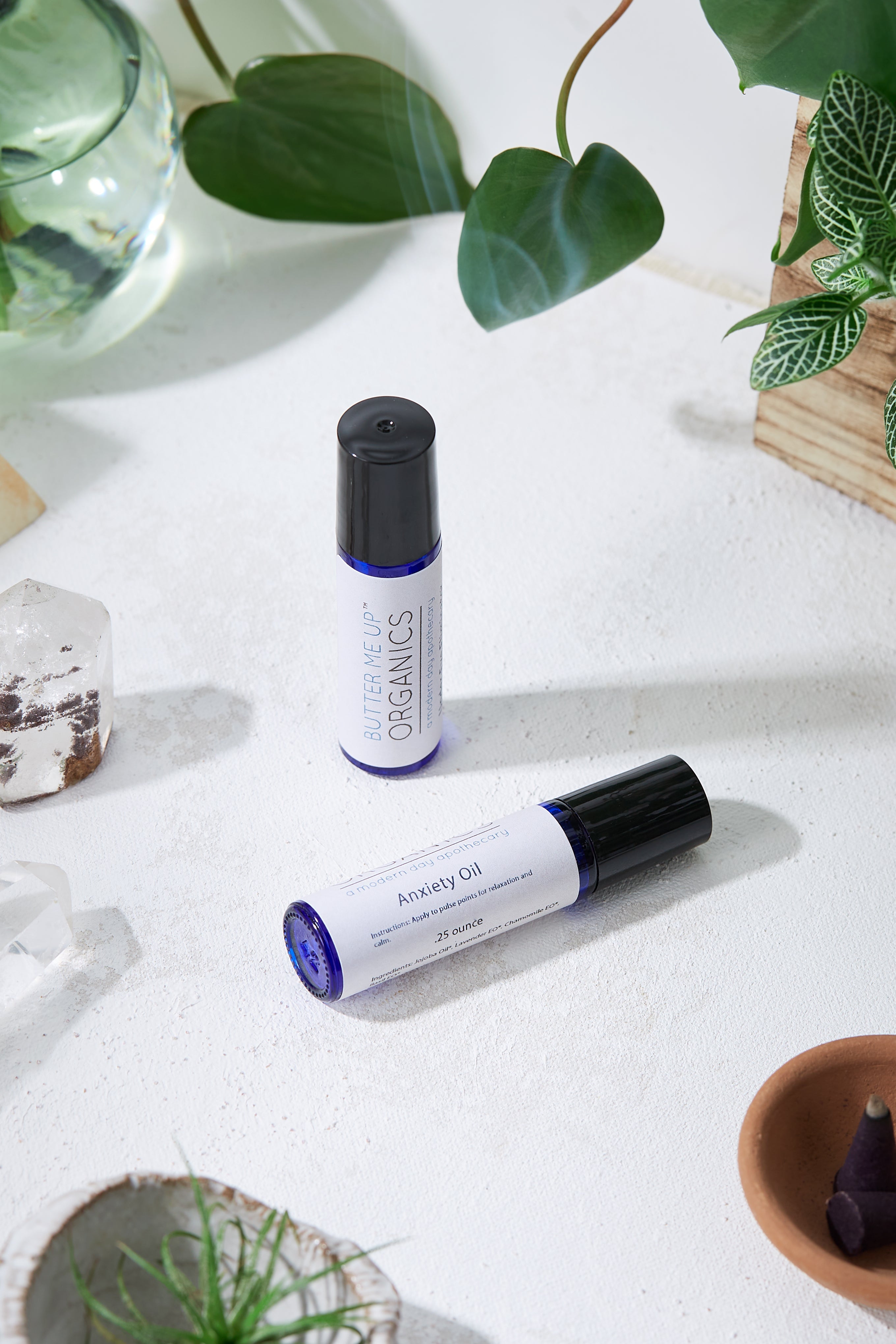 Anxiety Roller Ball / Organic Essential Oils For Anxiety / Anxiety Depression / Butter Me Up Organics by Butter Me Up Organics