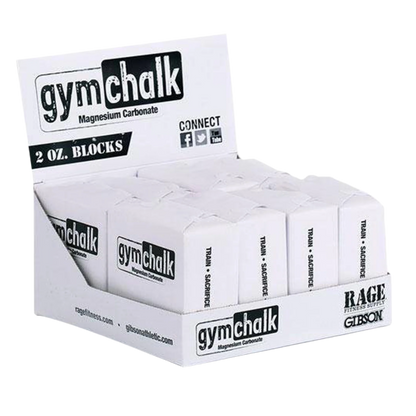 Premium Magnesium Block Chalk – Lab‑tested. Rugged. Ready for real workouts. by Rage Fitness