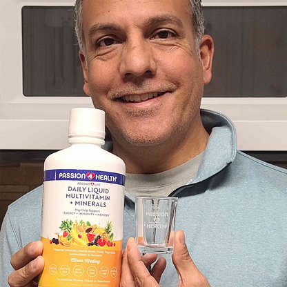 Daily Liquid Multivitamin + Minerals by Passion 4 Health