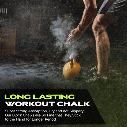 Premium Magnesium Block Chalk – Lab‑tested. Rugged. Ready for real workouts. by Rage Fitness