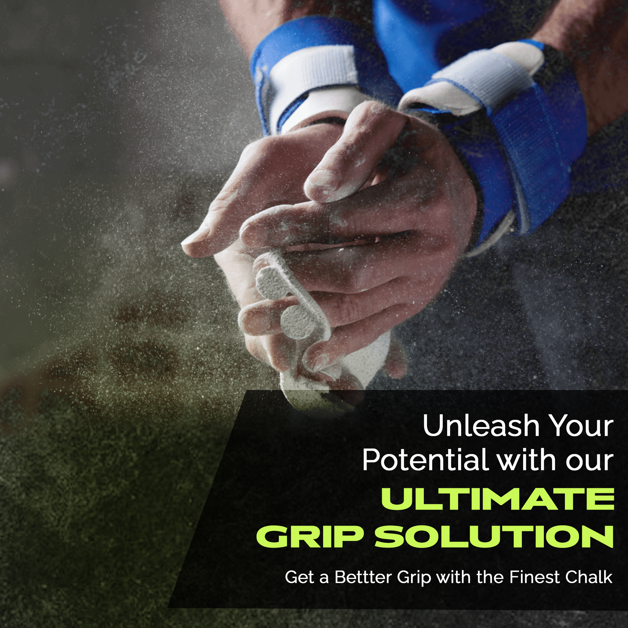 Premium Magnesium Block Chalk – Lab‑tested. Rugged. Ready for real workouts. by Rage Fitness