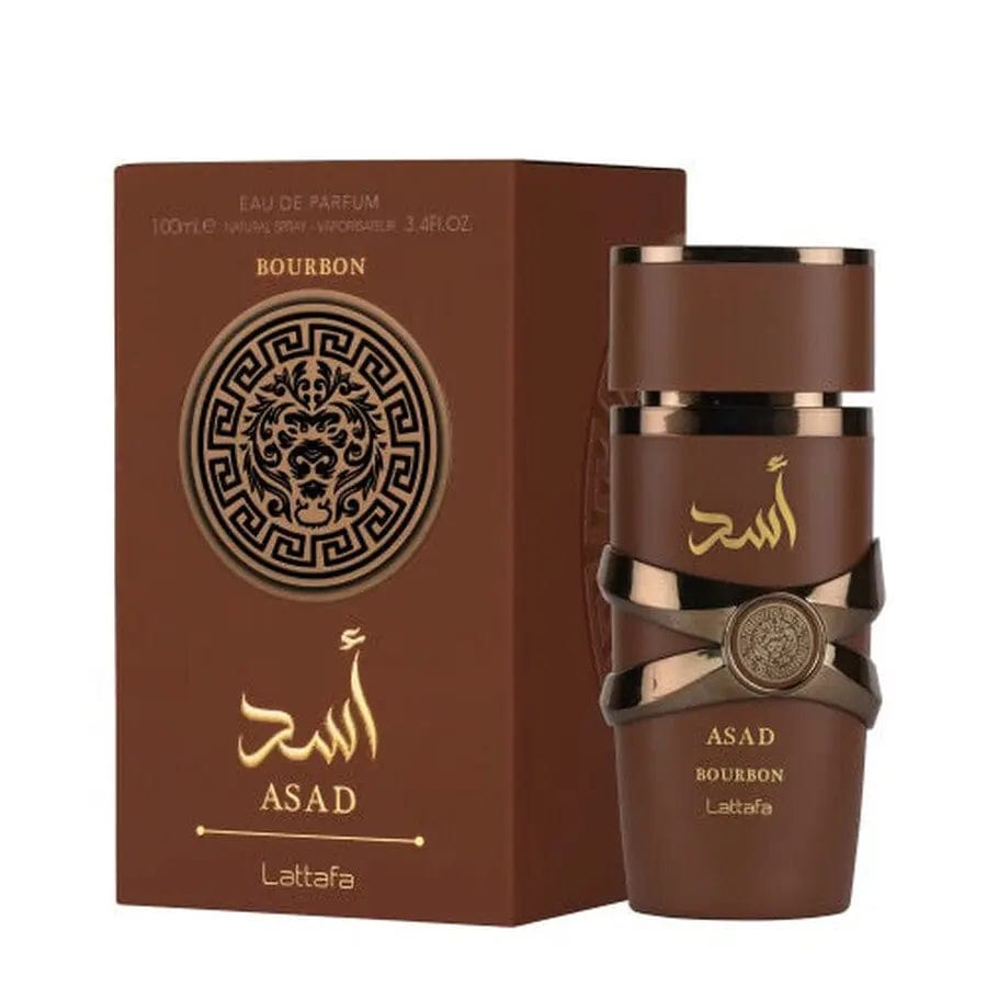 Asad Bourbon By Lattafa For Men 3.4oz EDP Spray by perfumesandrea