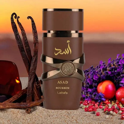 Asad Bourbon By Lattafa For Men 3.4oz EDP Spray by perfumesandrea