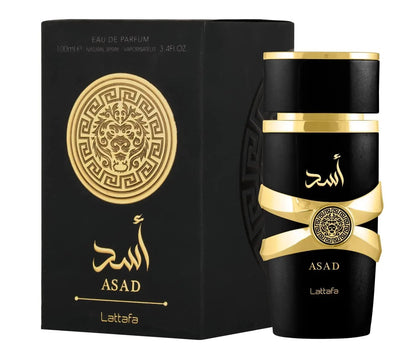 Asad By Lattafa Unisex 3.4 oz Eau de Parfum Spray by perfumesandrea