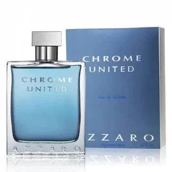 Azzaro Chrome United For Men 3.4 oz Eau De Toilette Spra by perfumesandrea
