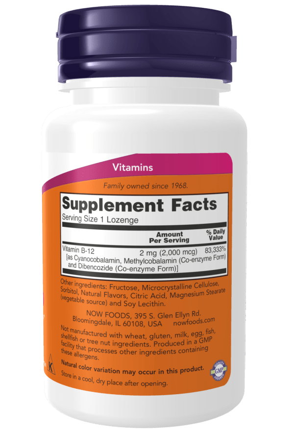 B-12 2,000mcg by Country Life Natural Foods