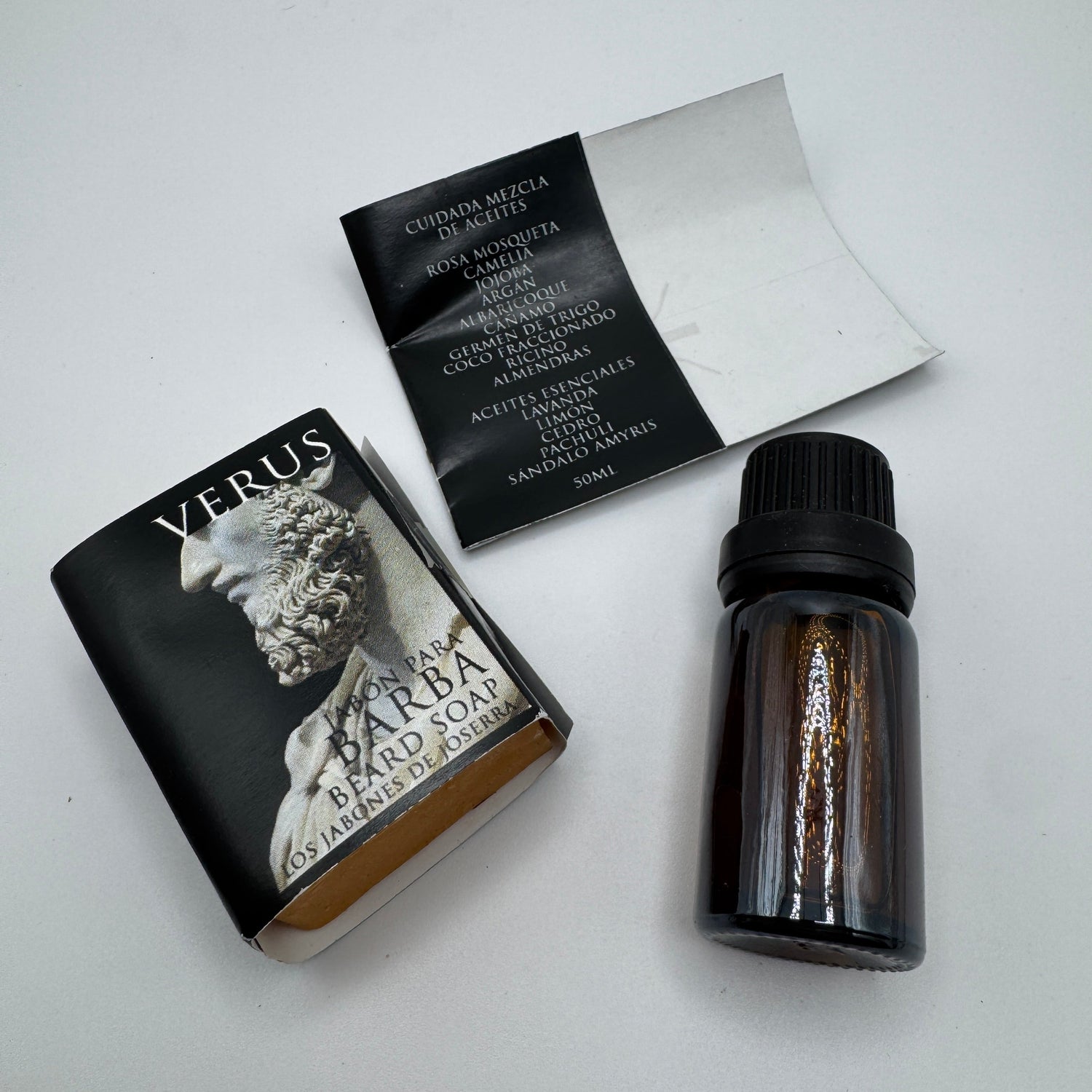 Los Jabones de Joserra Beard Soap &amp; Oil Travel Kit 3.5oz by Pasteur Pharmacy