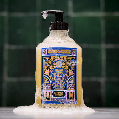 Maison Mascarell Hand Soap Starter Kit Dispenser &amp; Soap Refill - Imperfect Container by This is Beauty US