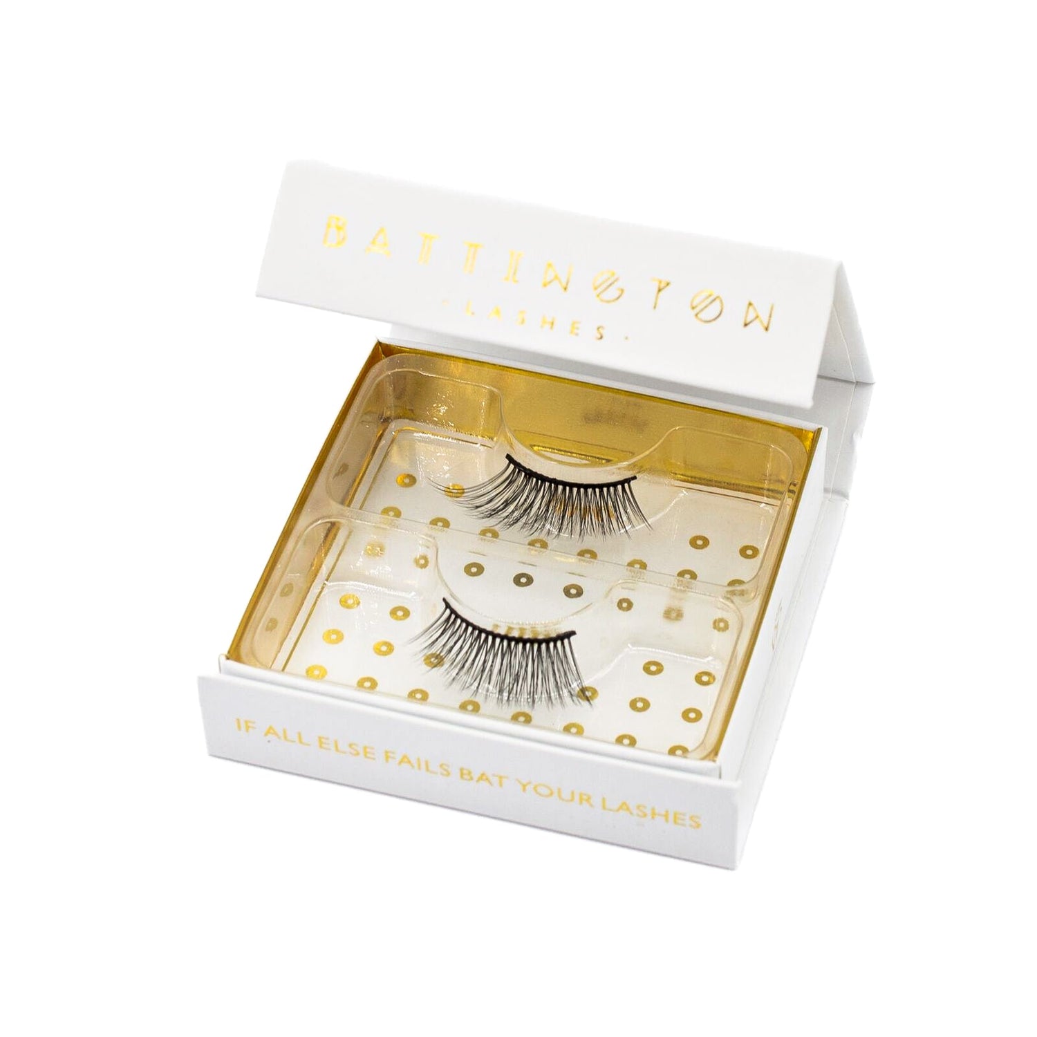 BATTINGTON Demi 3D Silk Half Lash - 1 Pair - New by This is Beauty US