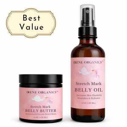 Belly Care Routine Bundle by Irene Organics