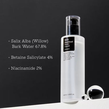 [ COSRX ] BHA Blackhead Power Liquid Treatment by Pi-Boo