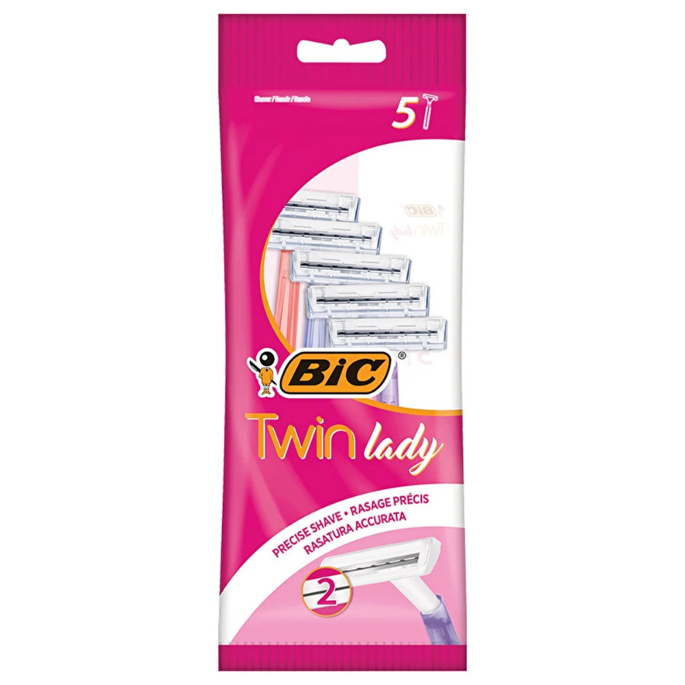 BIC Twin Lady Disposable Razors (5+1 ct) by Farmacias Savia