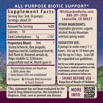 Kick-Ass Biotic, Immune Force by WishGarden Herbs