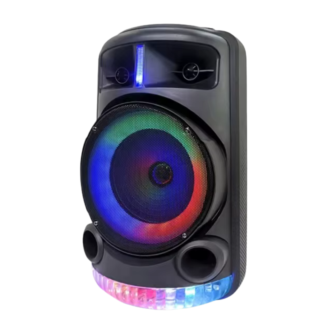 Bocina 8" HB-829 con Micrófono, Control y Luces LED by Farmacias Savia