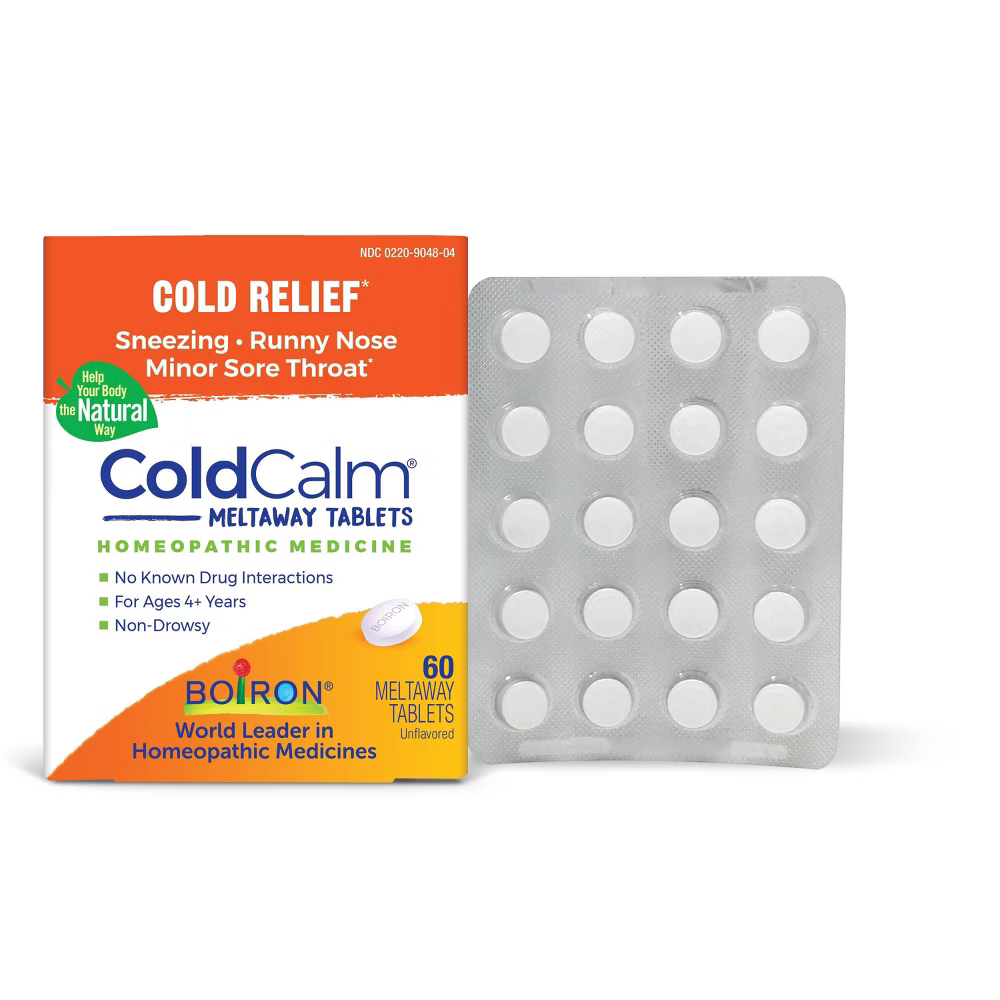 Boiron ColdCalm Meltaway Tablets (60 ct) by Farmacias Savia
