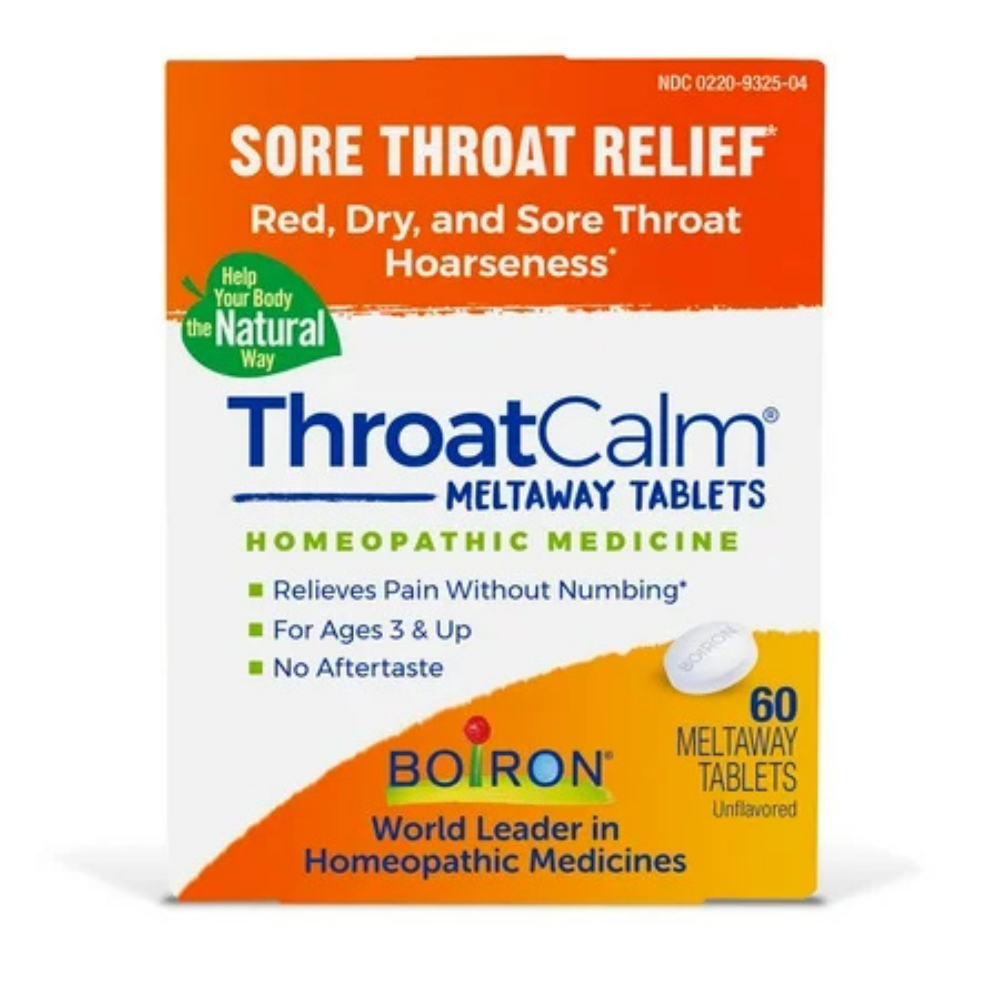 Boiron ThroatCalm Tablets (60 ct) by Farmacias Savia