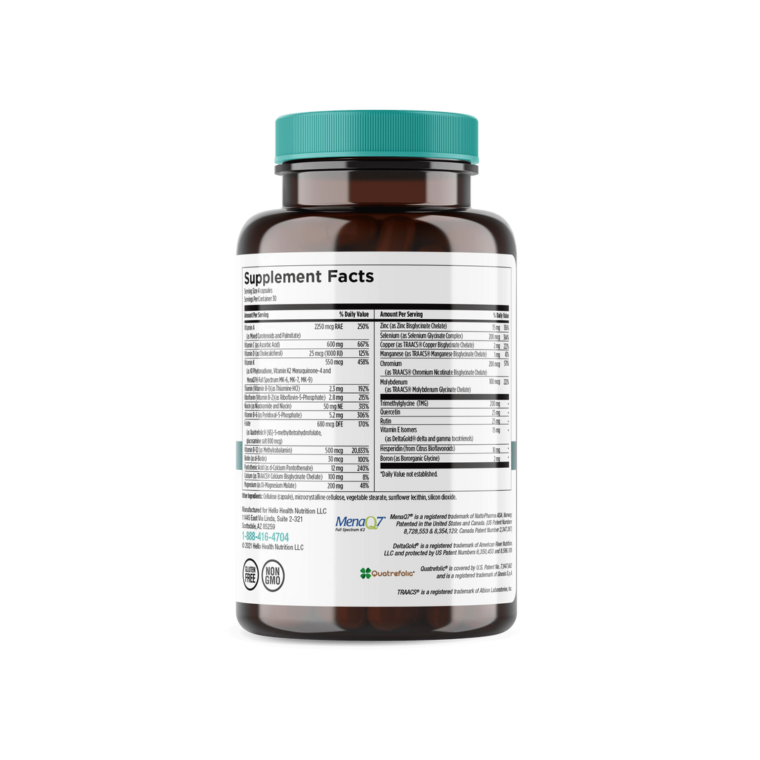 Complete Multivitamin capsules by hellohealth