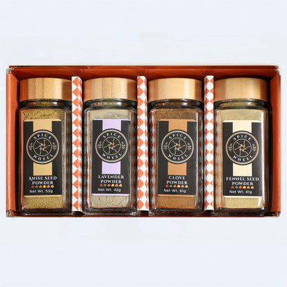 Baking Botanicals Gift Set – Anise, Clove, Fennel &amp; Lavender by Spice Wheel
