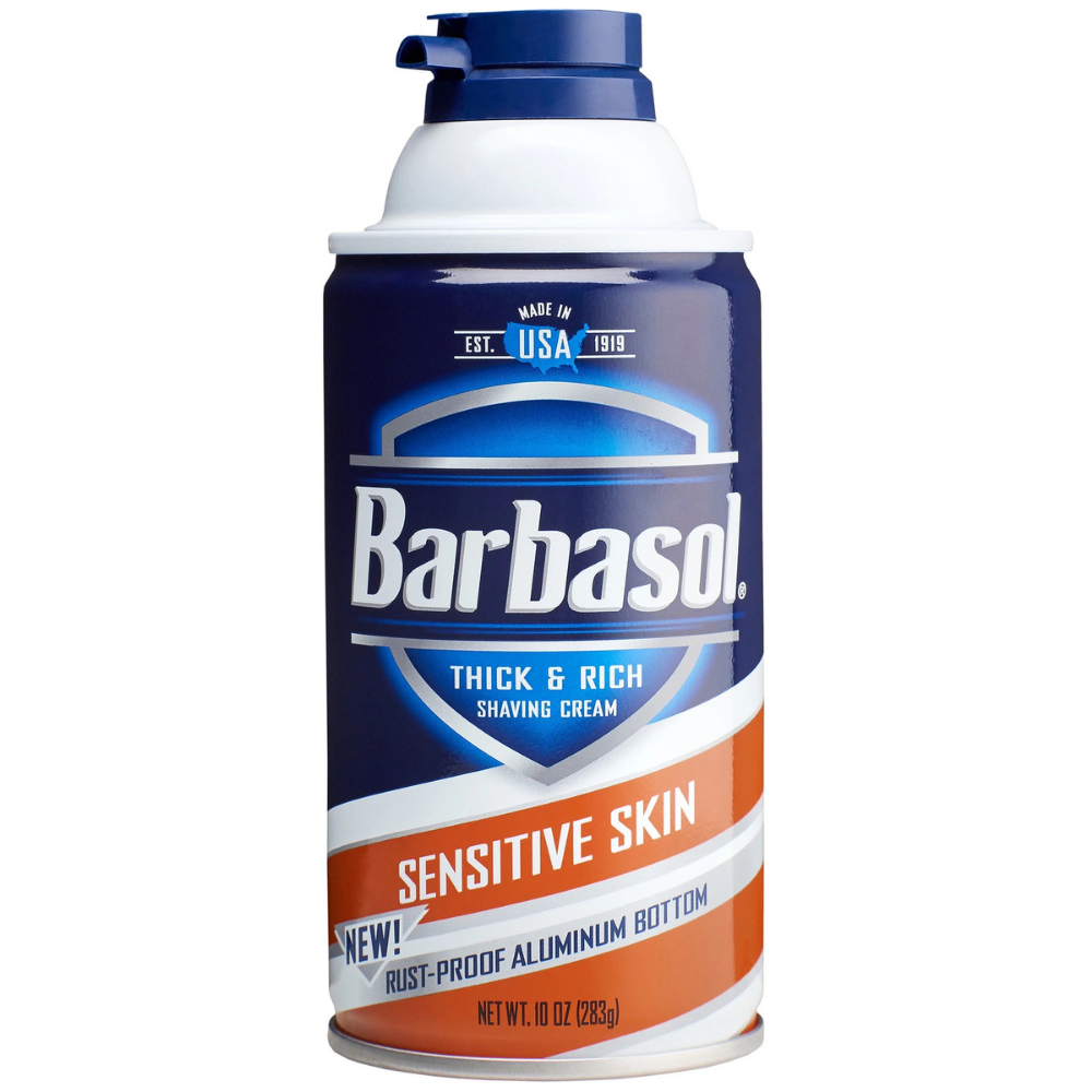 Barbasol Sensitive Skin Thick &amp; Rich Shaving Cream (10 oz) by Farmacias Savia
