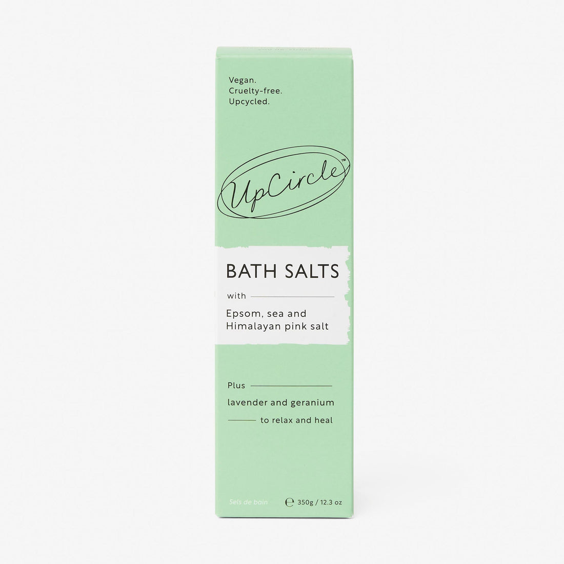 Bath Salts with Epsom, Sea and Himalayan Pink Salt by UpCircle