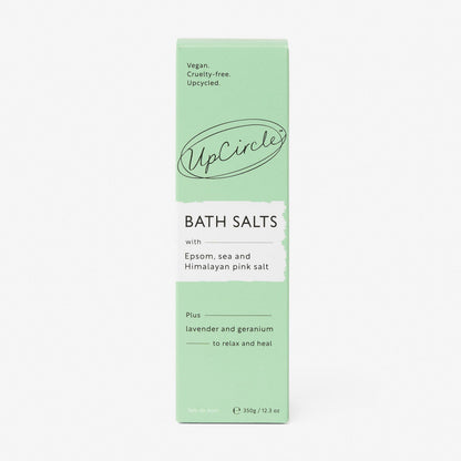 Bath Salts with Epsom, Sea and Himalayan Pink Salt by UpCircle