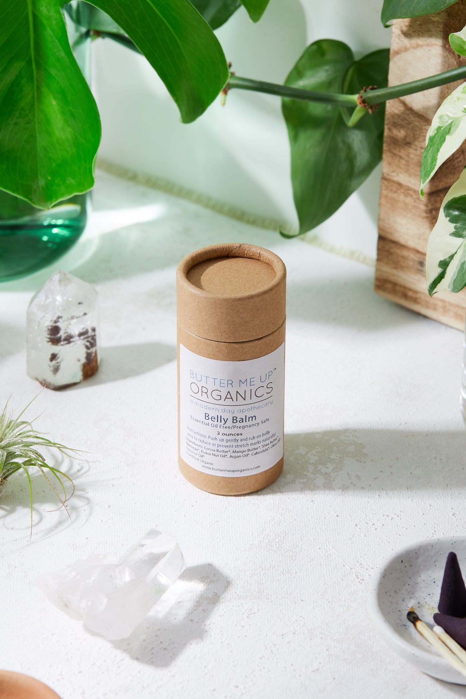 Belly Balm / Organic Pregnancy Balm / Strech Mark Balm by Butter Me Up Organics