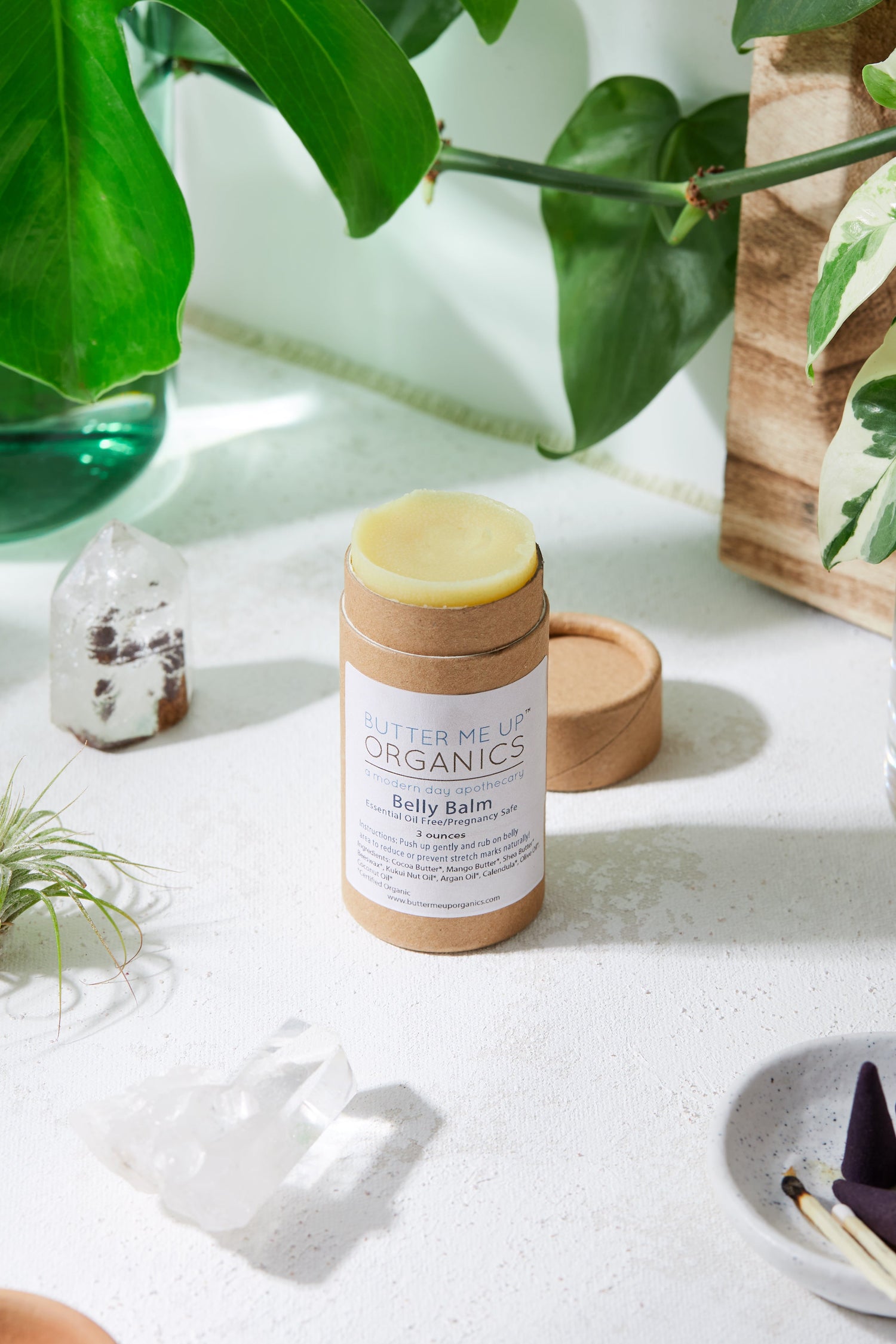 Belly Balm / Organic Pregnancy Balm / Strech Mark Balm by Butter Me Up Organics