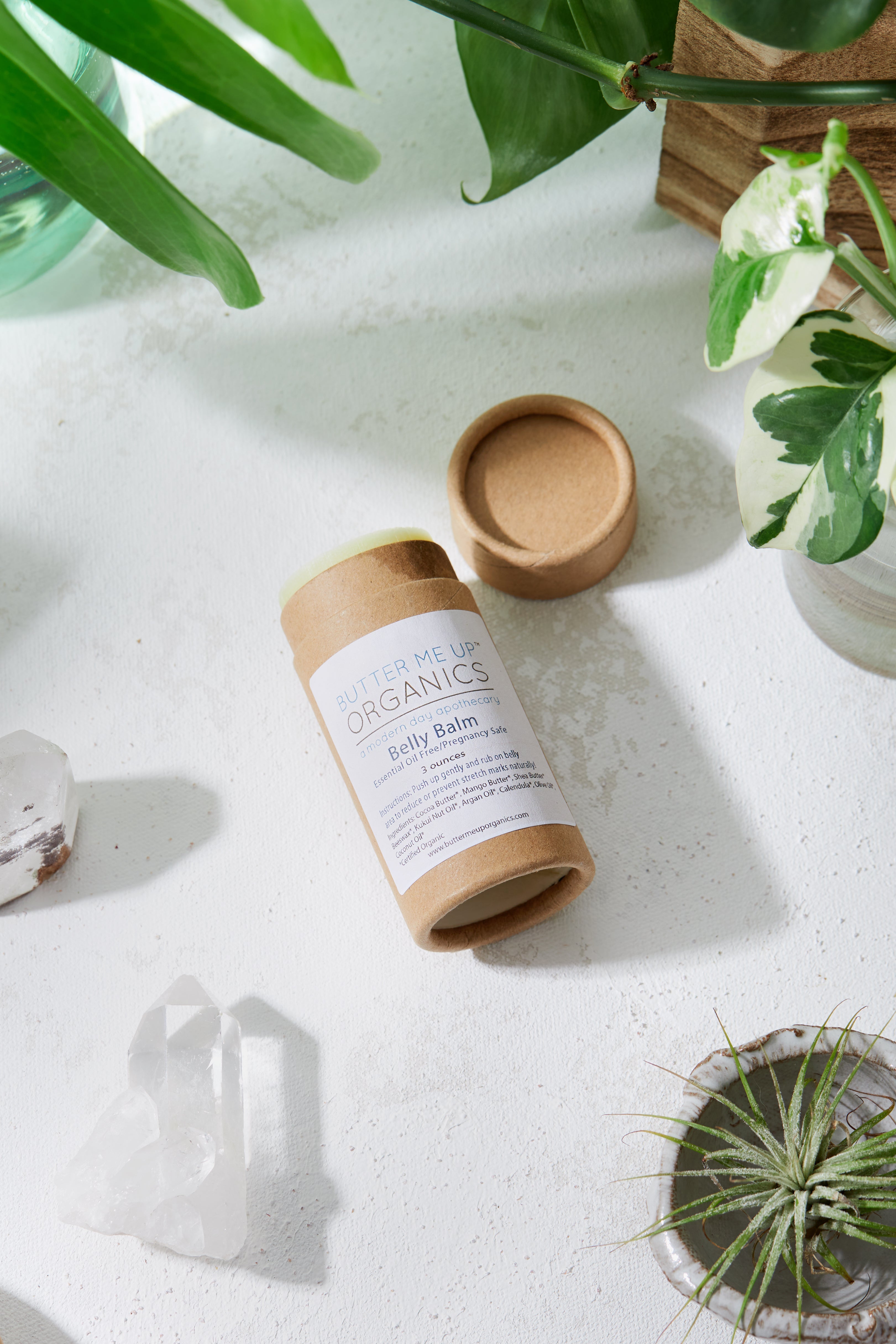 Belly Balm / Organic Pregnancy Balm / Strech Mark Balm by Butter Me Up Organics