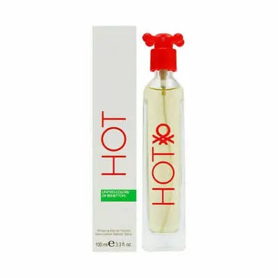 Benetton Hot By Benetton For Women 3.3 oz EDT Spray by perfumesandrea