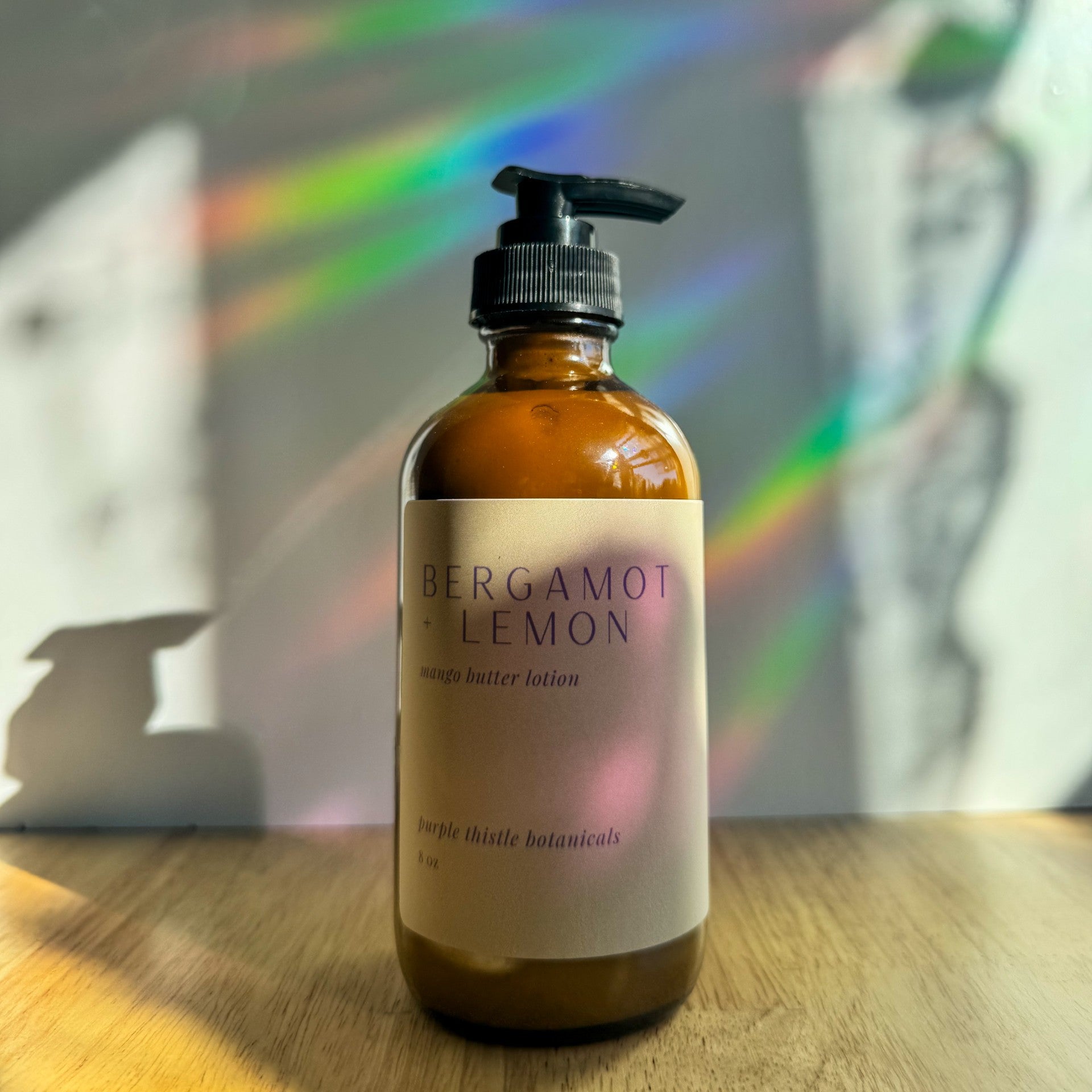 Bergamot + Lemon Mango Butter Lotion by Purple Thistle Botanicals
