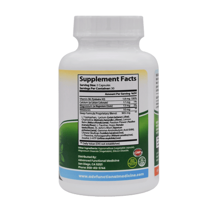 Best-Rest Sleep Formula 60ct. (all natural superior sleep aid) by Advanced Functional Medicine Supplements
