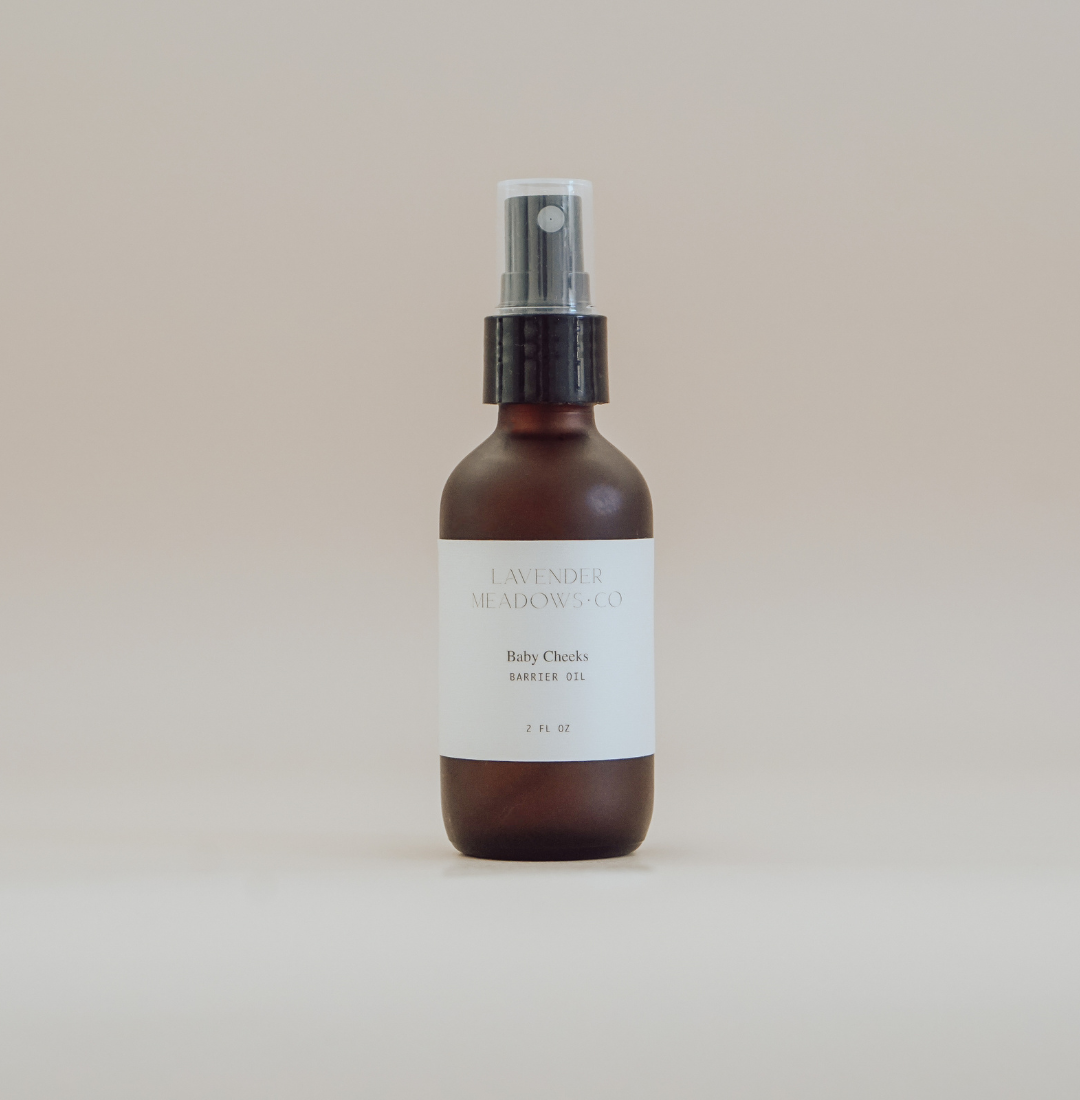 Baby Cheeks Barrier Oil (2oz) by Lavender Meadows Co