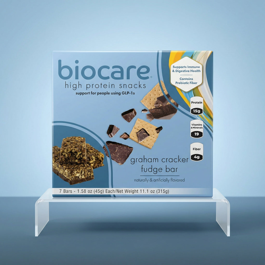15G Protein Graham Cracker Fudge Bar by Biocare