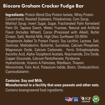 15G Protein Graham Cracker Fudge Bar by Biocare