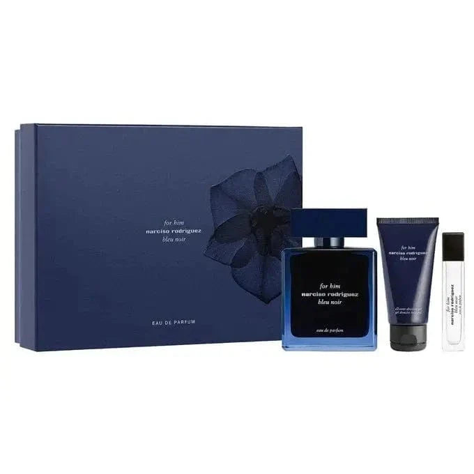 Bleu Noir By Narciso Rodriguez For Him 3.4oz 3pc Gift Set Spray by perfumesandrea