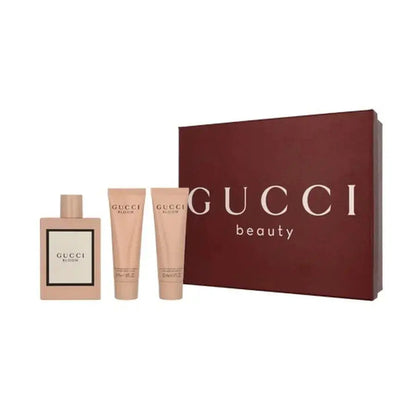 Bloom By Gucci For Women 3.3oz EDP 3pc Gift Set Spray by perfumesandrea