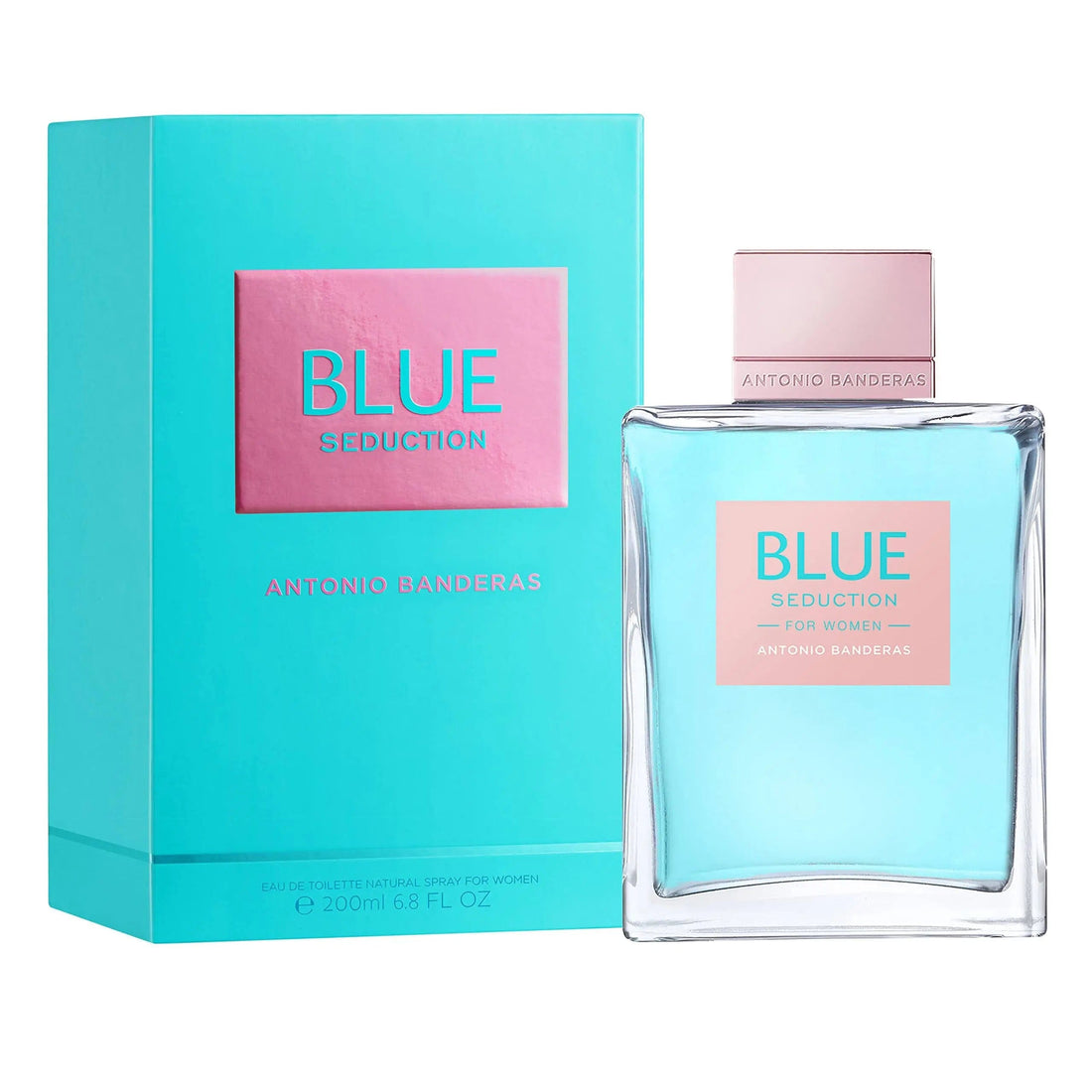 Blue Seduction by Antonio Banderas For Women 6.7 oz Eau De Toilette Spray by perfumesandrea