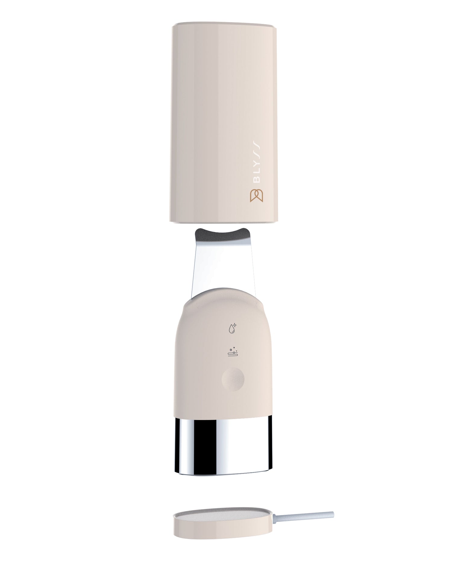 Blyss Iris – Ultrasonic Facial Scrubber &amp; Skin Spatula by Blyss Care
