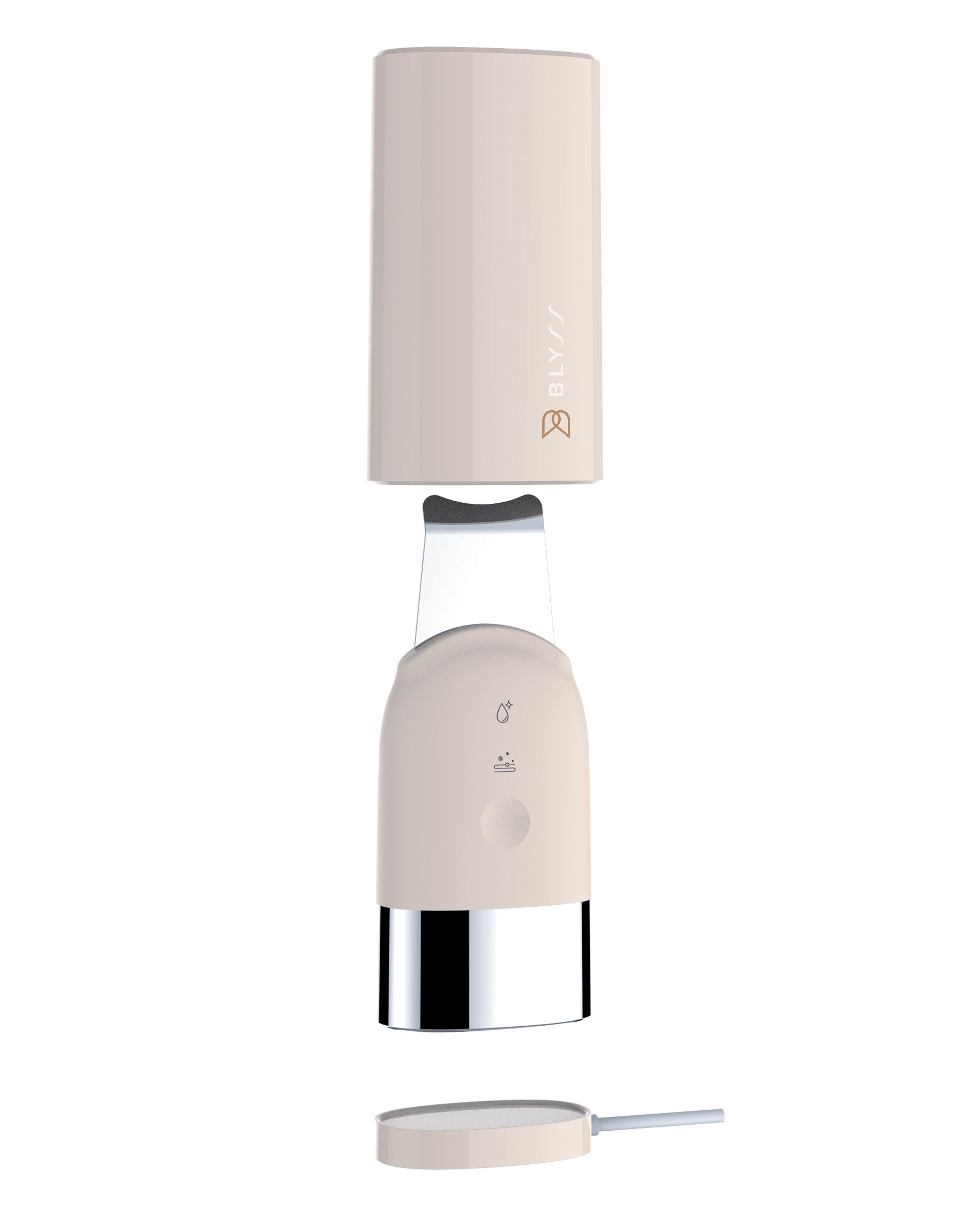 Blyss Iris – Ultrasonic Facial Scrubber &amp; Skin Spatula by Blyss Care