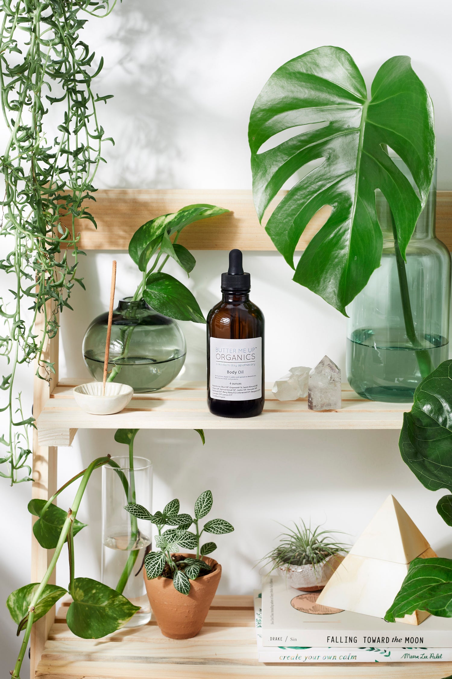 Organic Body Oil / Body Oil / Moisturizer / Organic Oils / Dry Skin Formula by Butter Me Up Organics