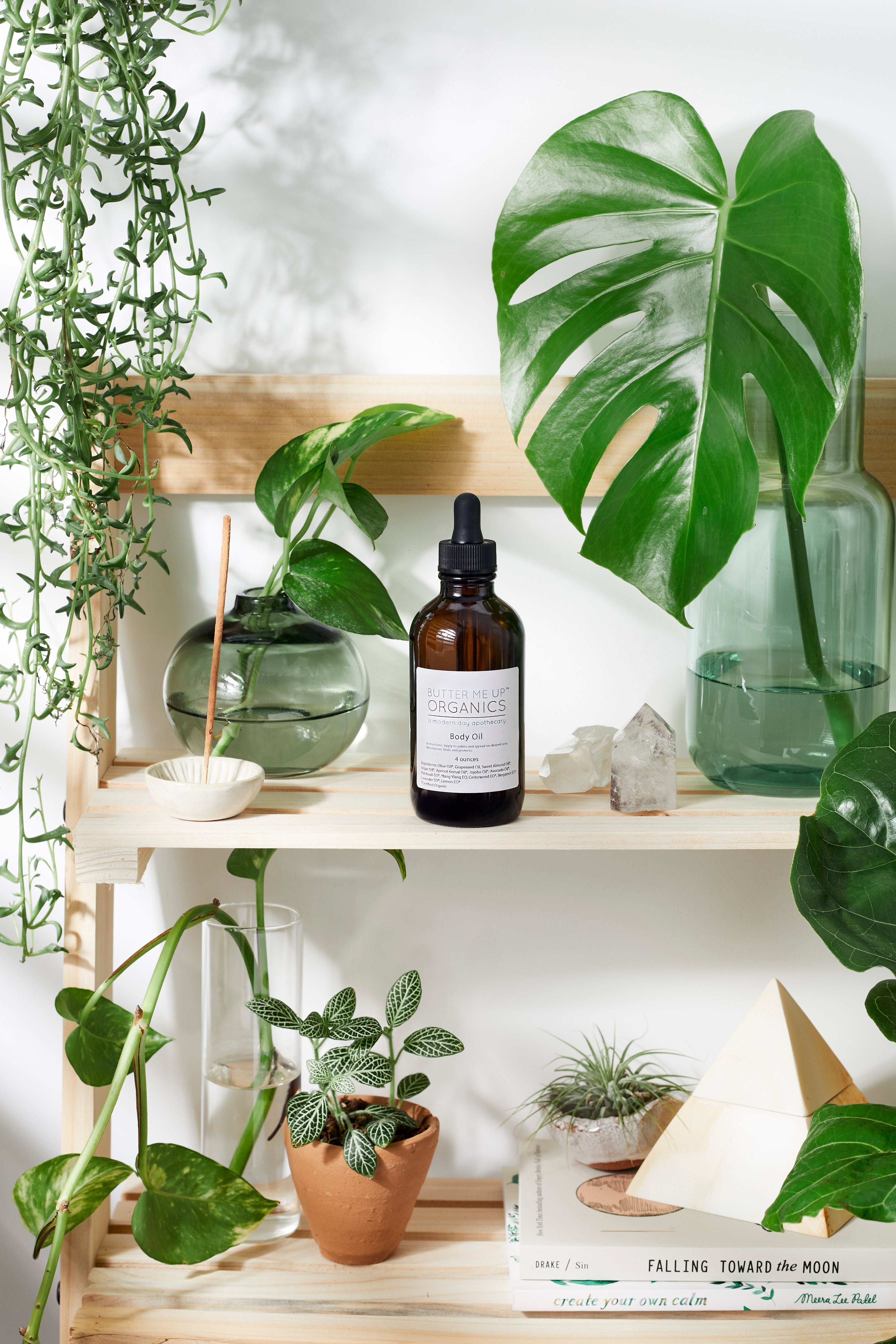 Organic Body Oil / Body Oil / Moisturizer / Organic Oils / Dry Skin Formula by Butter Me Up Organics