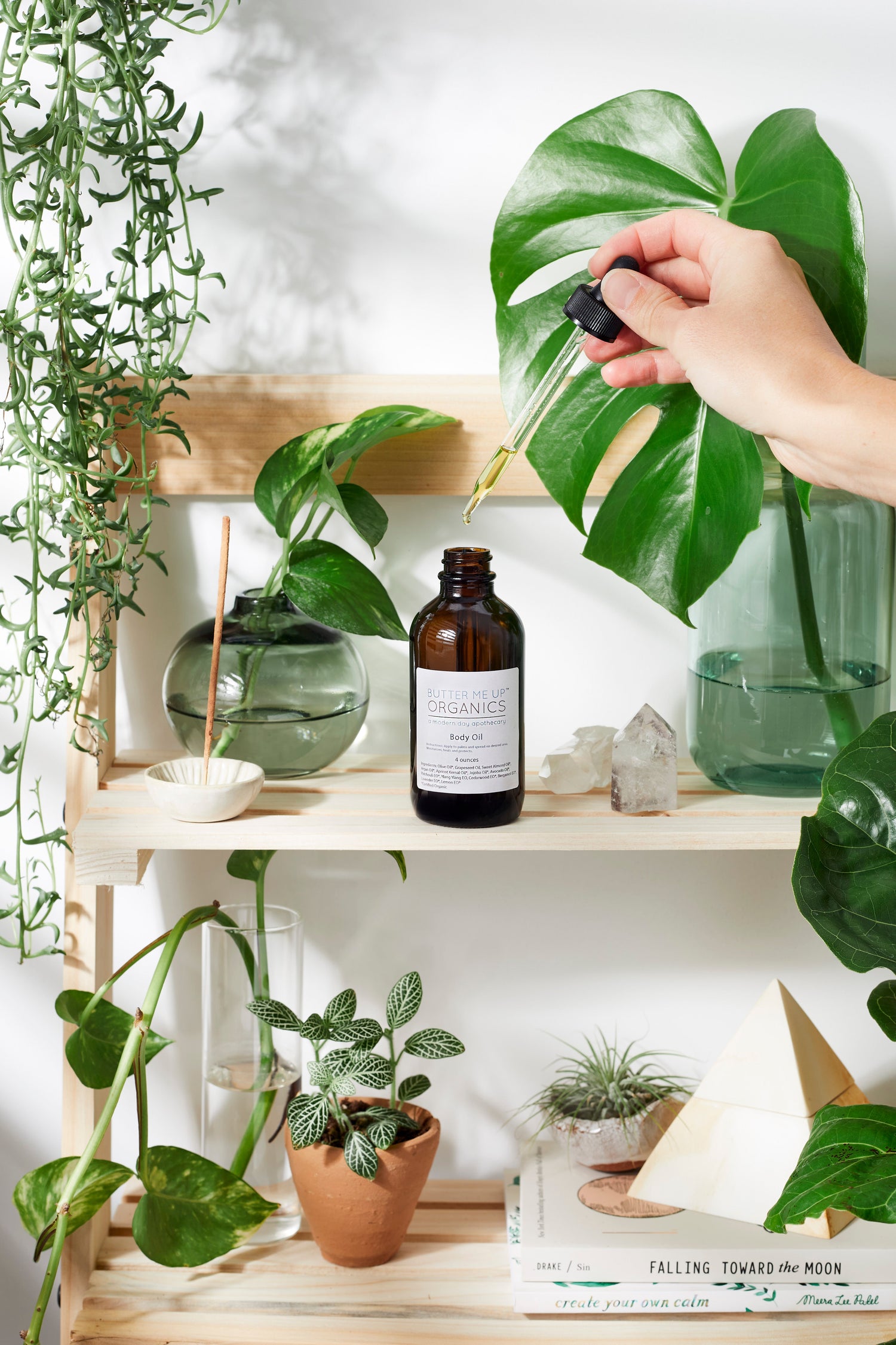 Organic Body Oil / Body Oil / Moisturizer / Organic Oils / Dry Skin Formula by Butter Me Up Organics