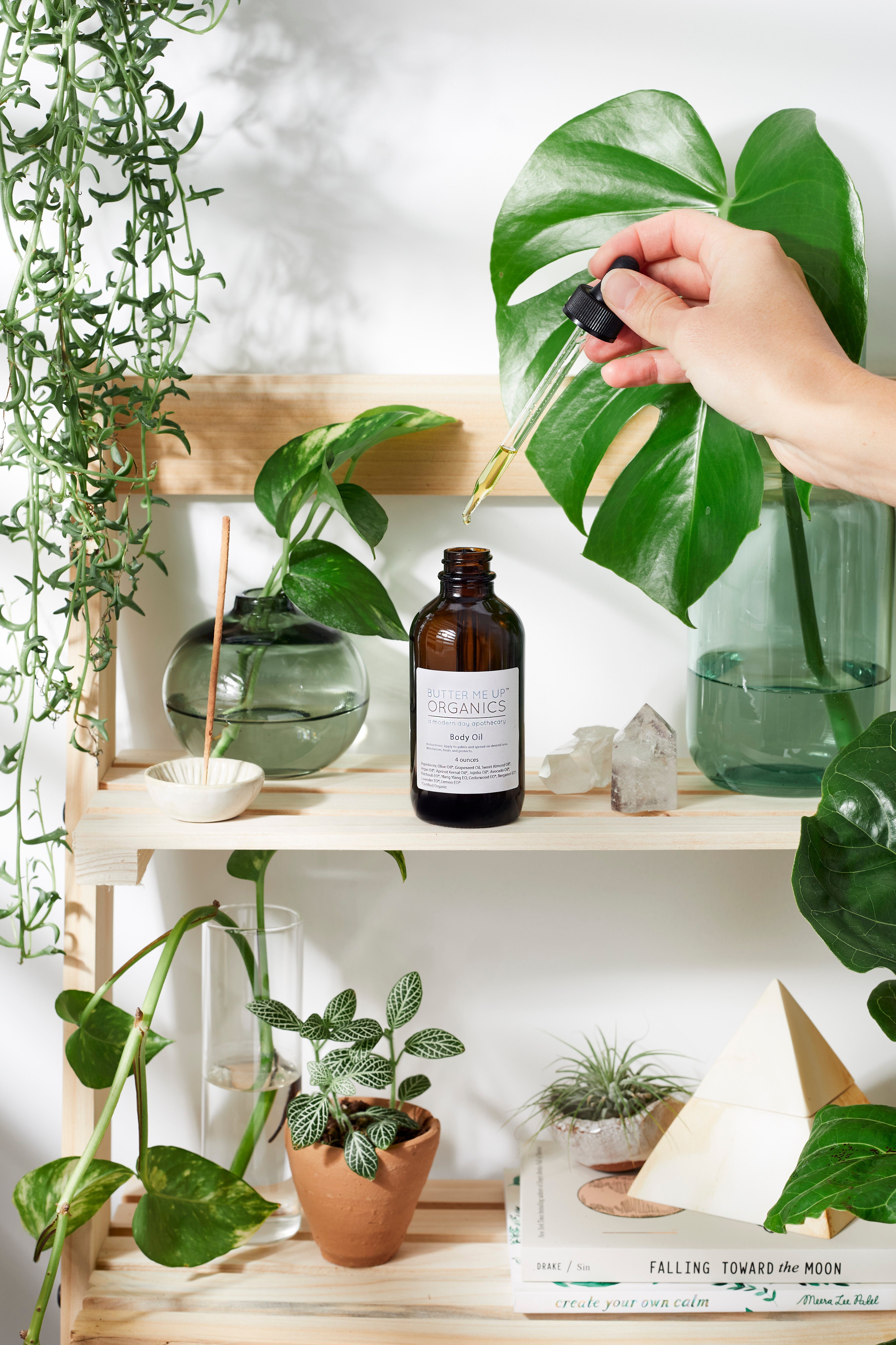 Organic Body Oil / Body Oil / Moisturizer / Organic Oils / Dry Skin Formula by Butter Me Up Organics