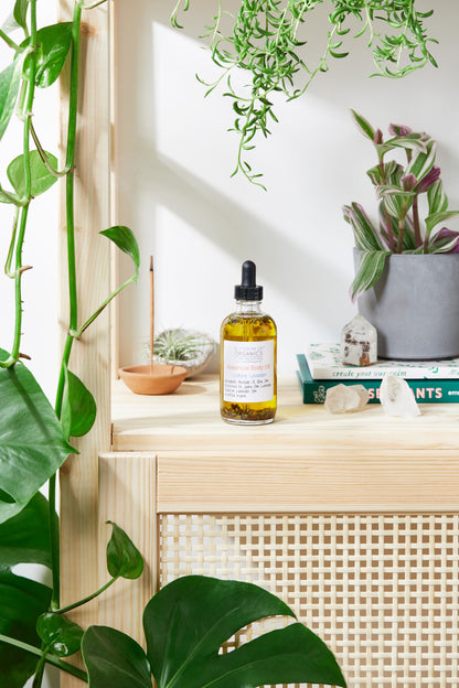 Botanical Body Oil -BOTANICAL COLLECTION - Organic Body Lotion Moisturizer by Butter Me Up Organics