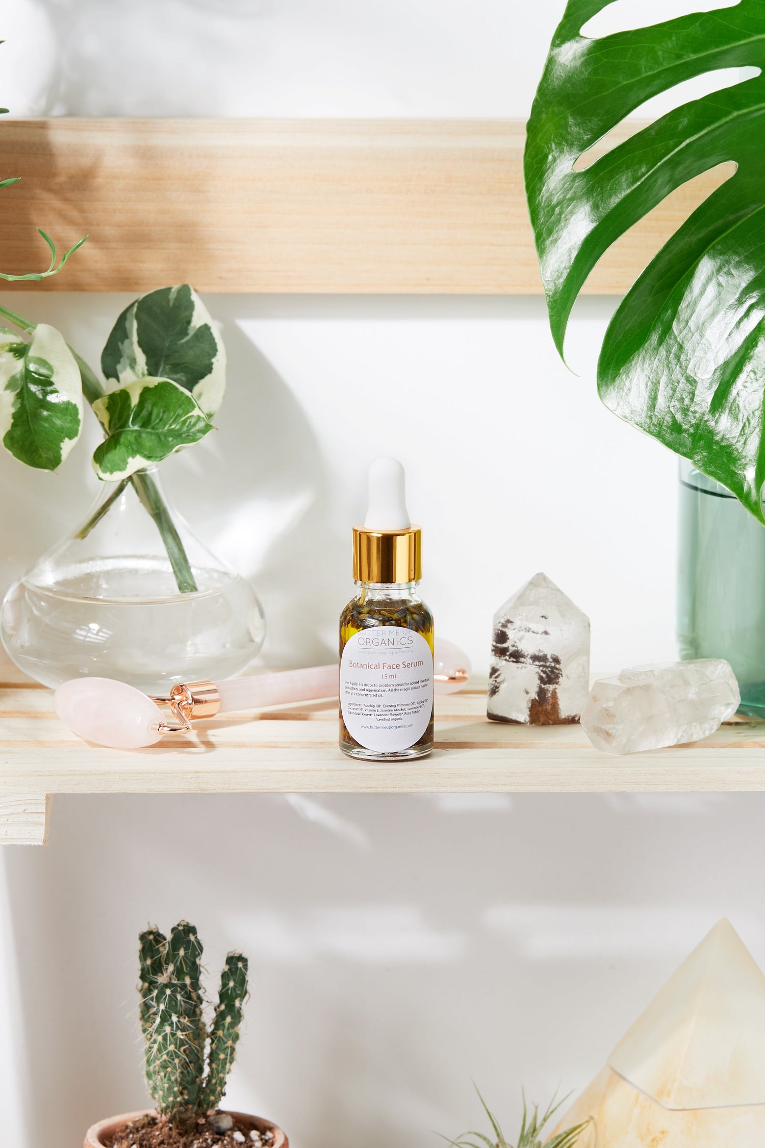 Anti Aging / Youth Serum / Facial Serum / Butter Me Up Organics / Botanical Serum / Herbal Oil / Fine Lines / Wrinkles / Face Oil Organic by Butter Me Up Organics