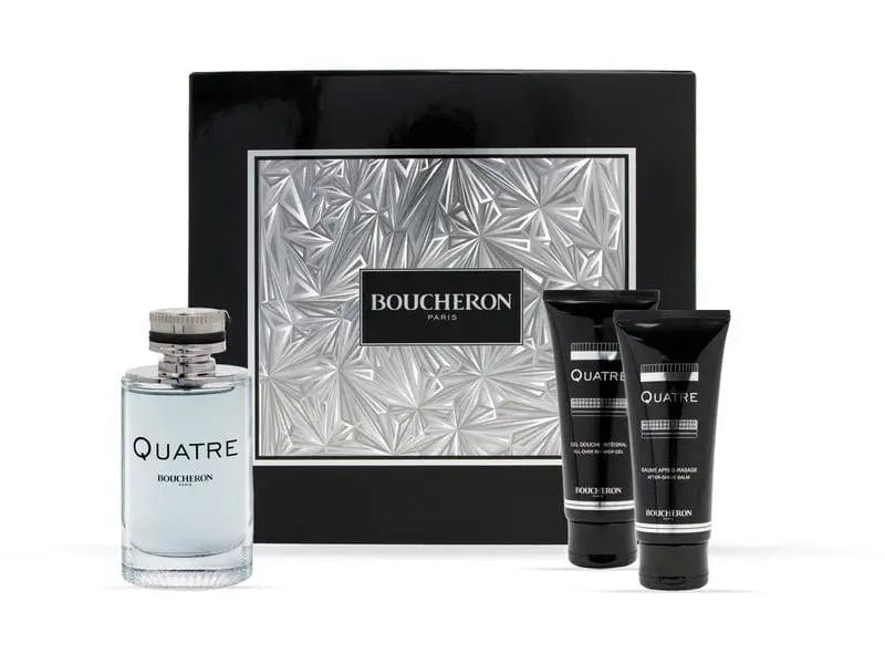 Boucheron Quatre Set 3p 3.4 oz M Spray by perfumesandrea