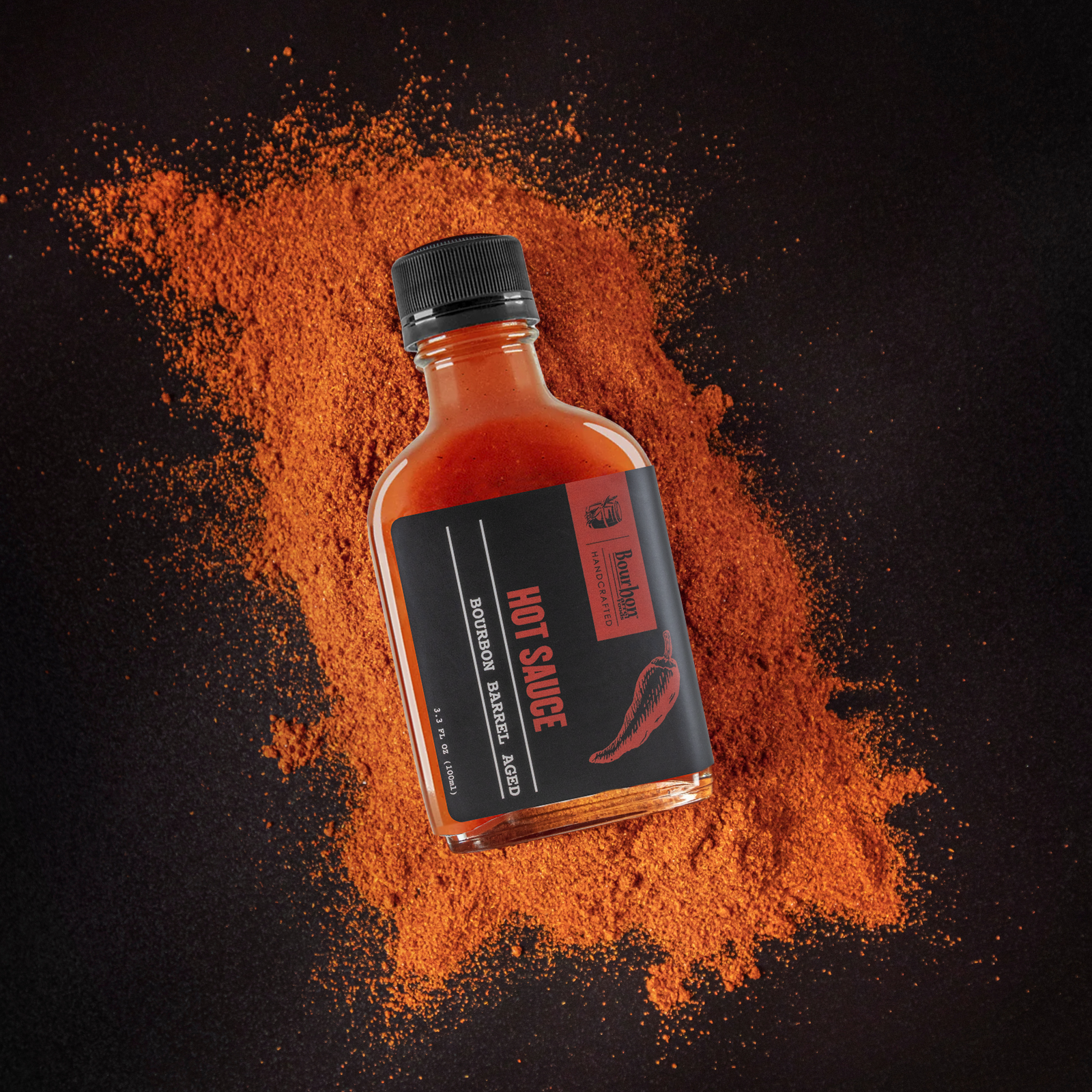 Bourbon Barrel Aged Hot Sauce by Bourbon Barrel Foods