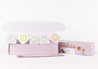 Mixed scents Shower Steamers Gift Set - 5 Big Fizzies, Cheer Up Package by Lizush